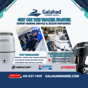 Galahad Marine new service center 320 Drummer Drive Grasonville MD