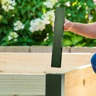 Raised Garden Bed Corners from Gardens Alive!