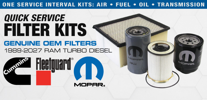 Geno's Garage Quick Service Filter Kits