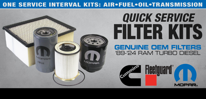 Geno's Garage Quick Service Filter Kits