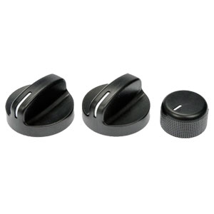 APDTY HVAC Control Knob Set For 1994-1997 Dodge Ram 1500, 2500, 3500 - Replaces 04882482, 04882511