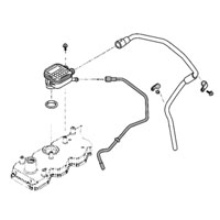 thumbnail image 2 of MOPAR OEM Oil Fill Housing & Breather For 98-02 Dodge Ram 1500/2500/3500 5.9L Diesel - 5018187AA 2 of 6