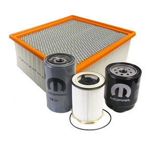QUICK SERVICE KIT (AIR/OIL/FUEL/FUEL) - MOPAR ('13-'18, 2500/3500/4500/5500)