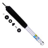 SHOCK - REAR BILSTEIN - B8 5100 (SILVER/BLACK) ('19-'26, 2500, 4WD) 0 - 1 LIFT - W/O REAR AIR LEVELING SUSPENSION
