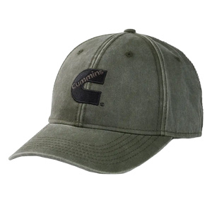 BALL CAP - CUMMINS - LOW PRO STRUCTURED WASHED CAP 