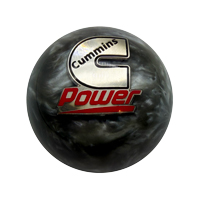 SHIFT KNOB - CUMMINS POWER - SILVER ('89-'18)