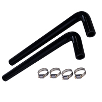 HEATER FEED AND RETURN HOSE UPGRADE - FLEECE ('98.5-'02 5.9L, 24V)