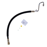 POWER STEERING LINE ASSEMBLY, PUMP-TO-HYDROBOOST - PLEWS & EDELMANN - ELITE ('97-'02 2500/3500)