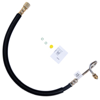 POWER STEERING LINE ASSEMBLY, HYDROBOOST-TO-GEAR - PLEWS ELITE ('97-'02, 2500/3500)
