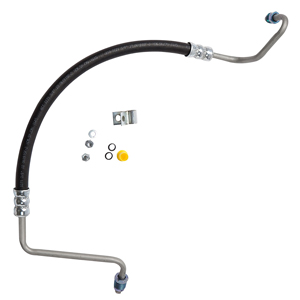 POWER STEERING PRESSURE LINE ASSEMBLY - PLEWS ('91-'93, W250/W350 4WD)
