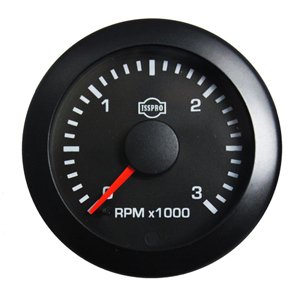 DIESEL TACHOMETER 0-3000 RPM - ISSPRO EV&sup2; ('89-'91, 5.9L 12 VALVE) PLEASE READ DESCRIPTION BEFORE ORDERING