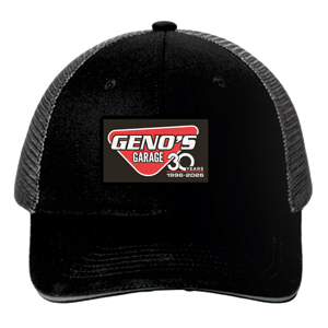 CAP - GENO'S GARAGE 30TH ANNIVERSARY LOGO