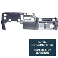LOWER DASH ASSEMBLY - COLOR CODE: B7/SLATE BLUE - DRT ('94-'97 1500/2500/3500)