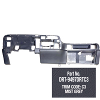 LOWER DASH ASSEMBLY - COLOR CODE: C3/MIST GREY - DRT ('94-'97 1500/2500/3500)