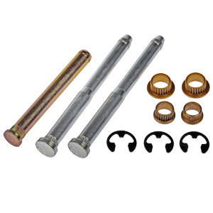 DOOR HINGE PIN AND BUSHING KIT - 1 DOOR - *TAPERED PIN* - DORMAN ('94-'02 1500/2500/3500 - SEE APPLICAITION DETAILS)