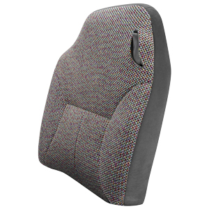 FACTORY-MATCH CLOTH SEAT BACK COVER - COLOR CODE: AZ/AGATE - DRIVER SIDE ('98-'01 1500 SLT, '98-'02 2500/3500 SLT QUAD CAB)