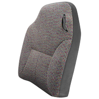 FACTORY-MATCH CLOTH SEAT BACK COVER - COLOR CODE: AZ/AGATE - DRIVER SIDE ('98-'01 1500 SLT, '98-'02 2500/3500 SLT QUAD CAB)