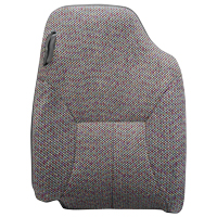 FACTORY-MATCH CLOTH SEAT BACK COVER - COLOR CODE: AZ/AGATE - PASSENGER SIDE ('98-'01 1500 SLT, '98-'02 2500/3500 SLT QUAD CAB)