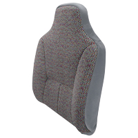 FACTORY-MATCH CLOTH SEAT BACK COVER - COLOR CODE: C3/MIST GRAY - DRIVER SIDE ('98-'01 1500, '98-'02 2500/3500 REGULAR CAB)