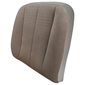 FACTORY-MATCH CLOTH SEAT BACK COVER - COLOR CODE: L5/TAUPE - DRIVER SIDE ('02-'05 1500, '03-'05 2500/3500 QUAD CAB)