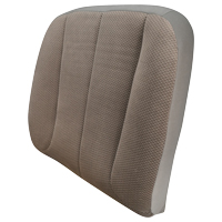 FACTORY-MATCH CLOTH SEAT BACK COVER - COLOR CODE: L5/TAUPE - DRIVER SIDE ('02-'05 1500, '03-'05 2500/3500 QUAD CAB)
