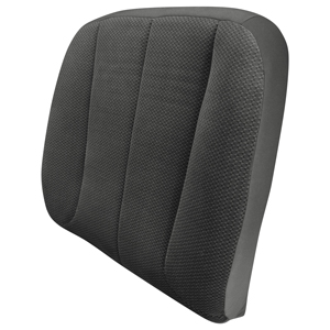 FACTORY-MATCH CLOTH SEAT BACK COVER - COLOR CODE: DV/DARK SLATE GRAY - DRIVER SIDE ('02-'05 1500, '03-'05 2500/3500 REGULAR CAB)
