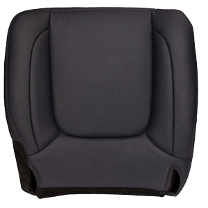 FACTORY-MATCH BOTTOM SEAT COVER (DARK SLATE) - LEATHER/VINYL - PASSENGER SIDE - 40/20/40 & BUCKET ('04-'05, 1500/2500/3500 LARAMIE)