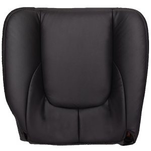 FACTORY-MATCH BOTTOM SEAT COVER (DARK SLATE) - LEATHER/VINYL - PASSENGER SIDE - 40/20/40 & BUCKET ('02-'03 1500, '03 2500/3500 LARAMIE)