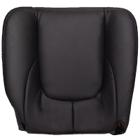 FACTORY-MATCH BOTTOM SEAT COVER (DARK SLATE) - LEATHER/VINYL - PASSENGER SIDE - 40/20/40 & BUCKET ('02-'03 1500, '03 2500/3500 LARAMIE)