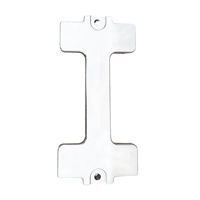 BATTERY HOLD DOWN SINGLE (1) - BILLET ALUMINUM - UNCOATED MACHINE FINISH ('94-'02 2500/3500)