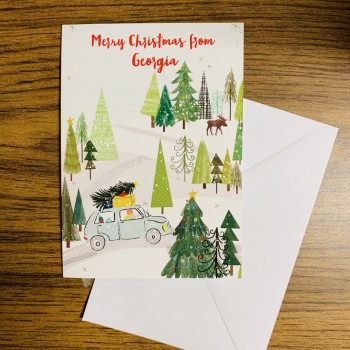 Near or Far Holiday Greeting Card