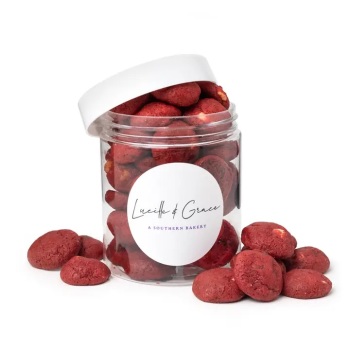 Mini Red Velvet Cookie Jar