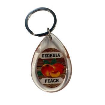 Big Peach Georgia Key Chain Big Peach Georgia Key Chain