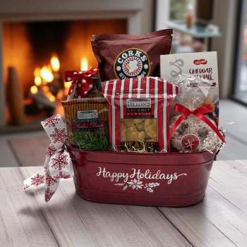 Happy Holidays Gift Basket Happy Holidays Gift Basket