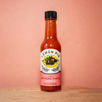 Lemon Pig The Peppers Three Hot Sauce