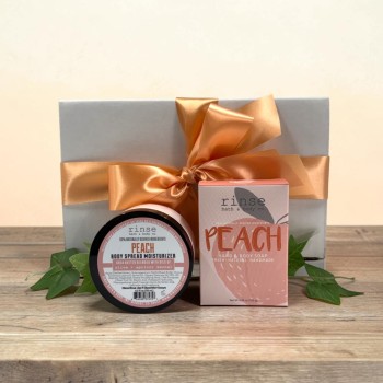 Peach Bath & Body Set