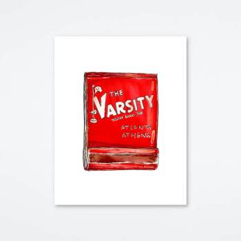 Varsity Matchbook Print Varsity Matchbook Print