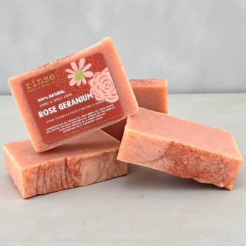 Rose Geranium Handmade Soap