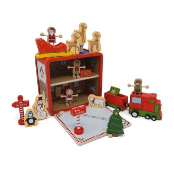 Santa's Workshop Portable Playhouse Toy Santa's Workshop Portable Playhouse Toy