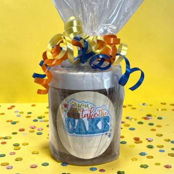 You Take The Cake! Celebration Cake Jar