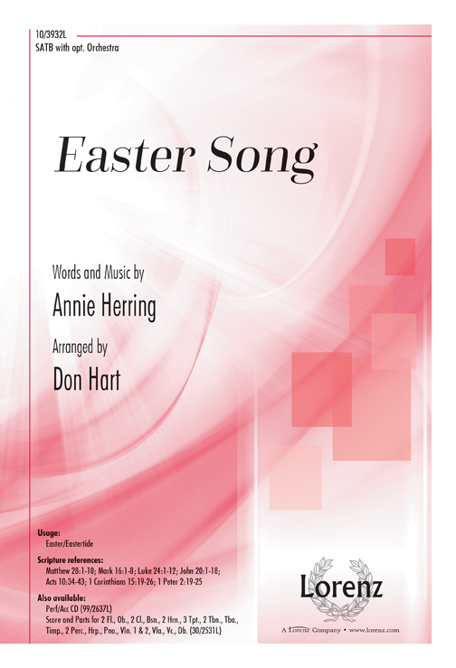 Gia Publications Easter Song Satb Anthem