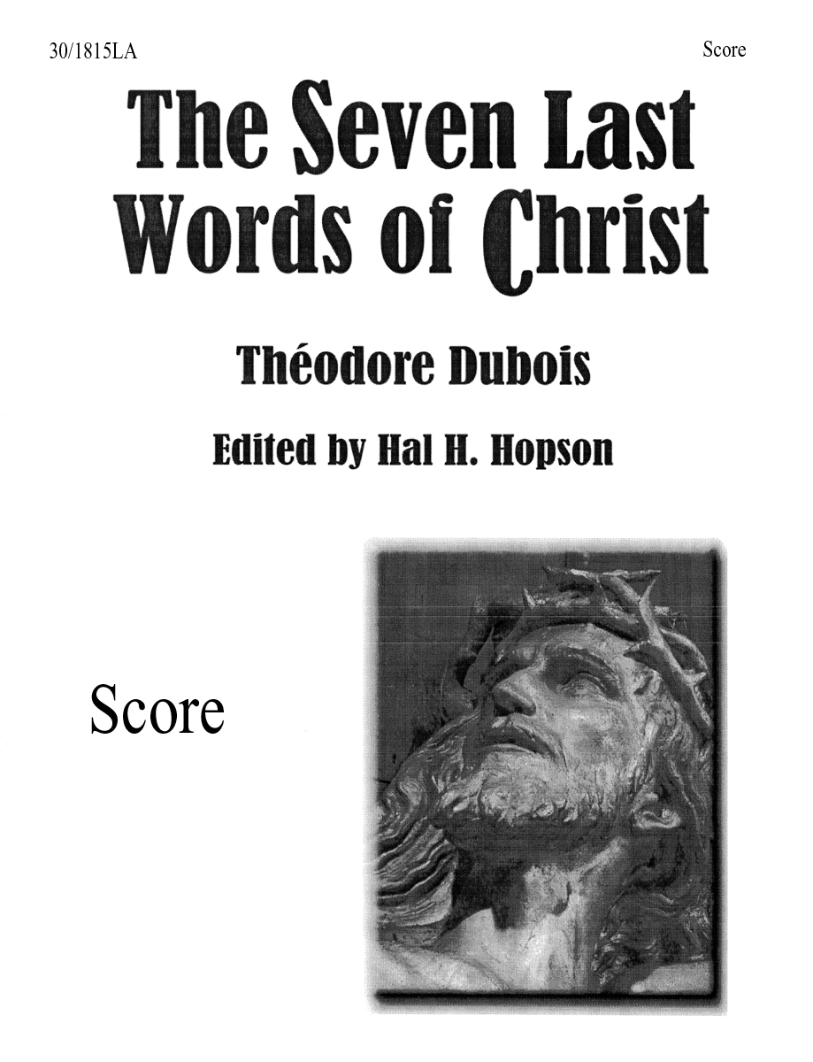 GIA Publications - The Seven Last Words of Christ - Score