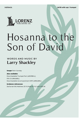 Hosanna to the Son of David