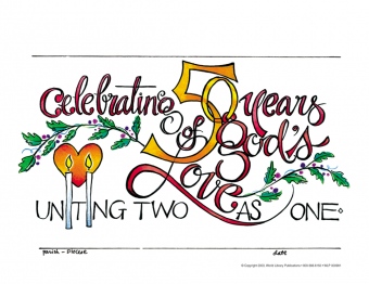 Certificate-50th Marriage Anniversary