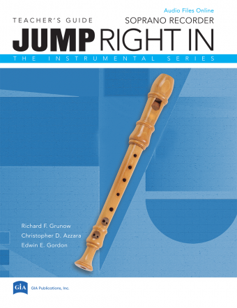 Jump Right In: Recorder Book Teacher's Edition (2020 Revision)