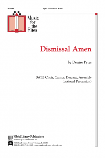 Dismissal Amen