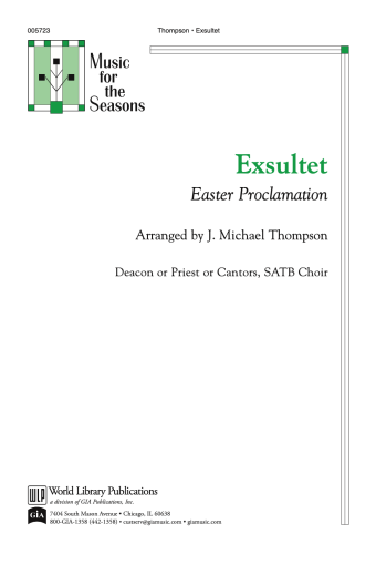 GIA Publications - Exsultet