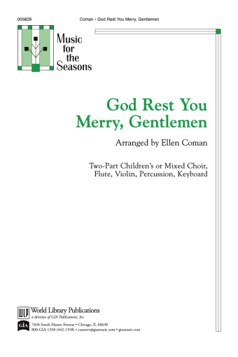 God Rest You Merry, Gentleman