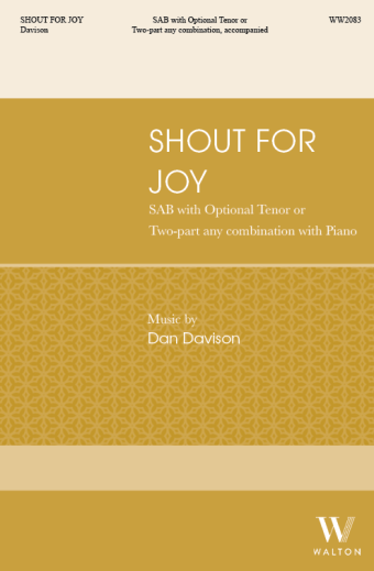 Shout for Joy (SAB with Opt. T)