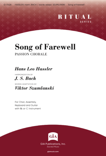 Song of Farewell - Instrument edition